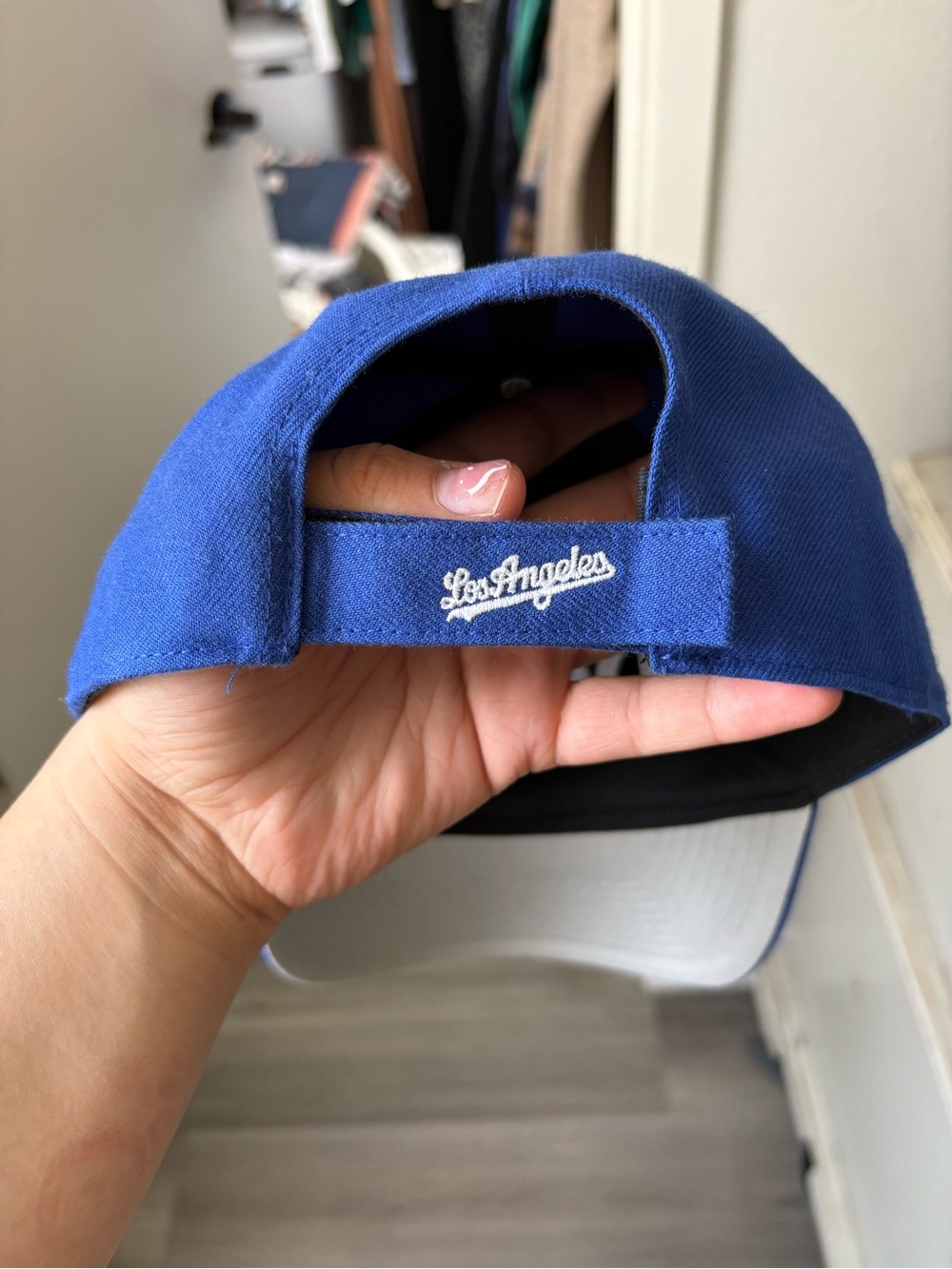 Los Angeles Embroidered Royal Blue Baseball Cap